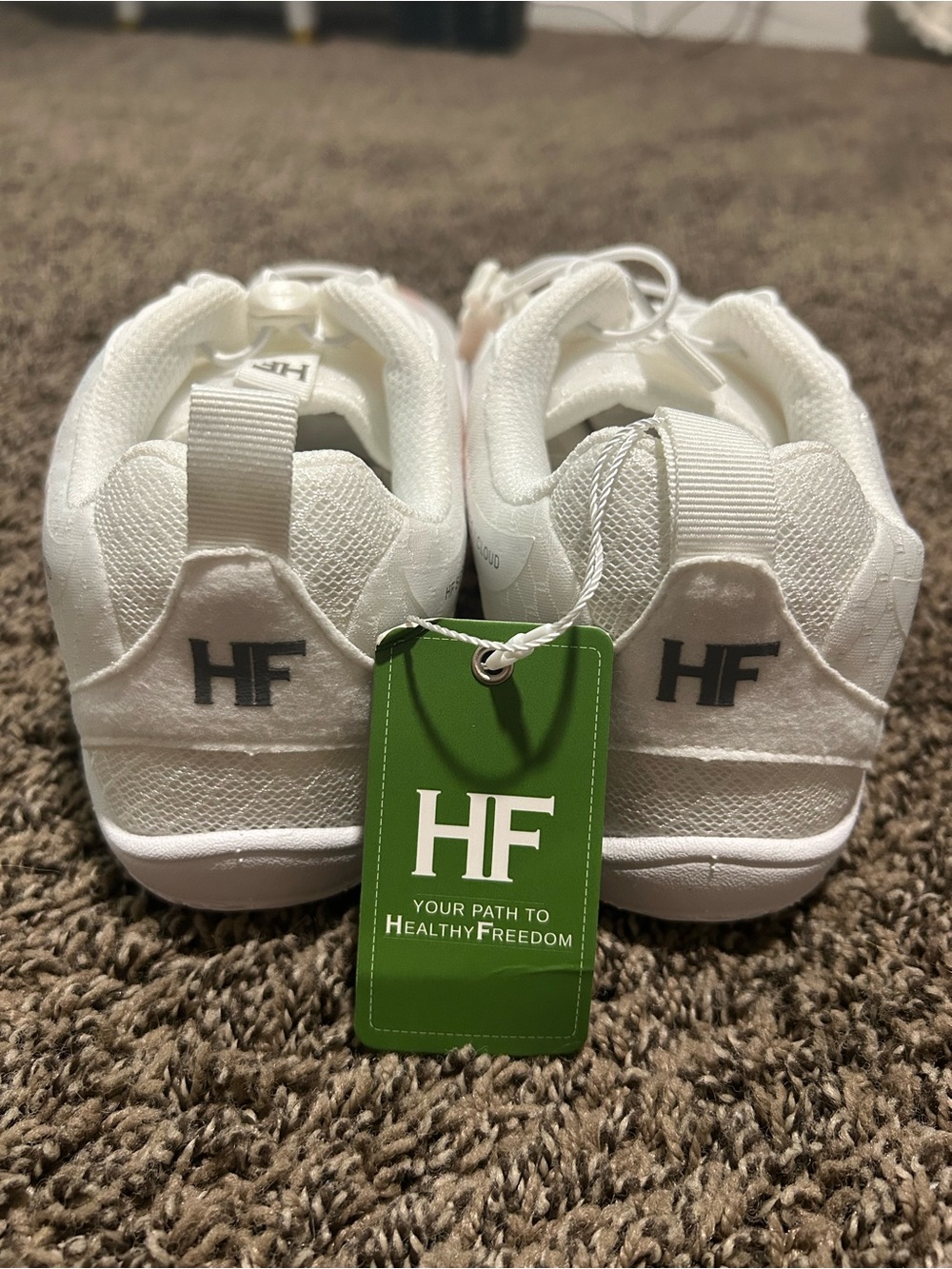 Healthy freedom White Athletic Sneakers